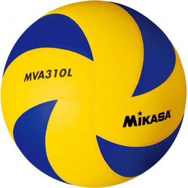 Волейбольный мяч Mikasa MVA310L р.5 желтый-синий